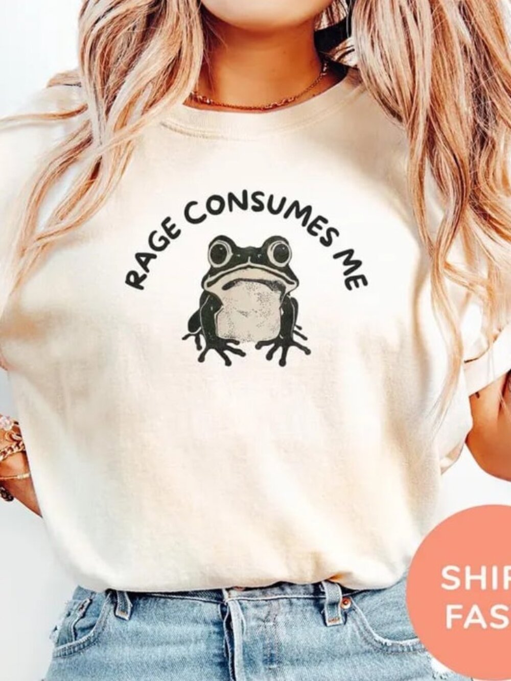 Funny Frog Shirt, Funny Humor Shirt, Graphic Animal Tee